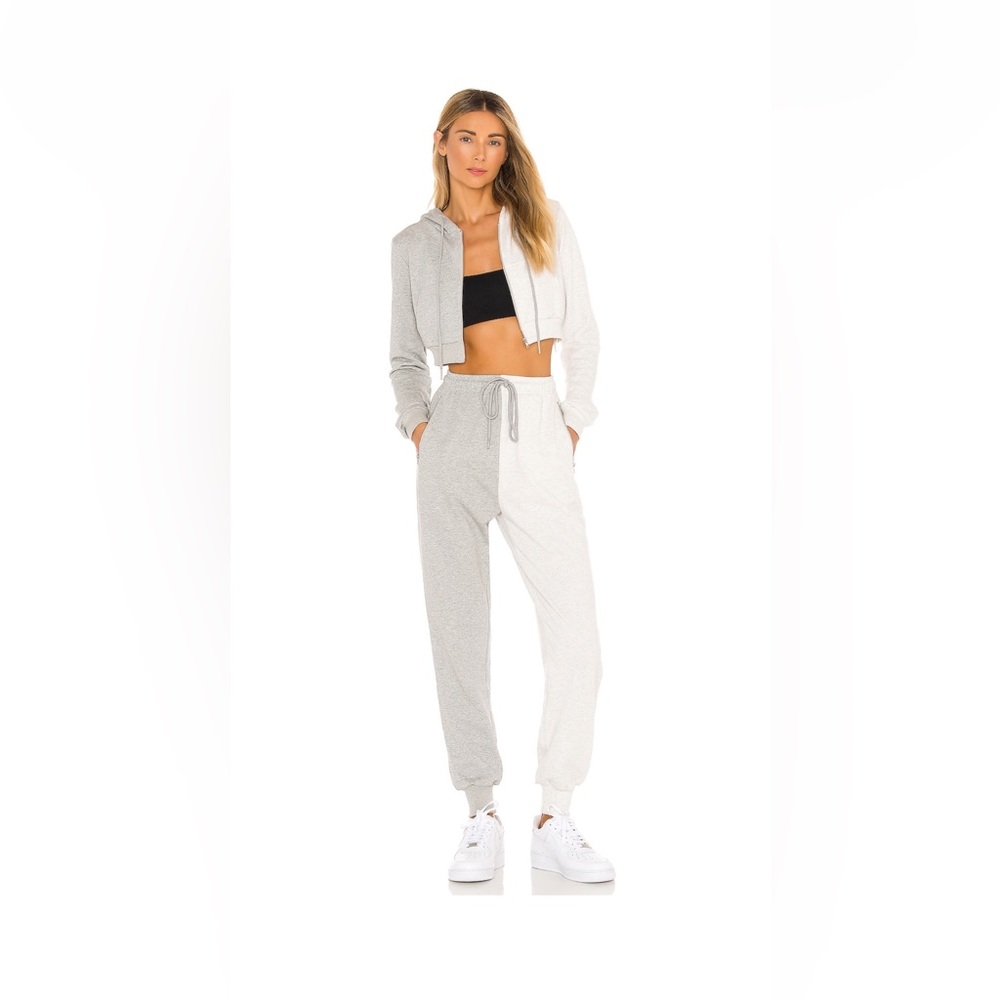 Cropped Hoodie and sweatpants set